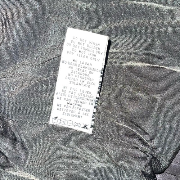 Thread Supply Gray/Black Leather Jacket - Small - Picture 5 of 6